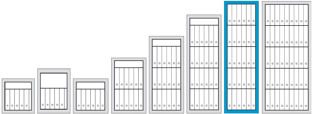 Coffre-fort classe 4 317 litres modèle 350 de la série PTK-E300.